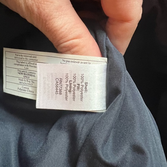 JCrew Mercantile Blue Check Quilted Vest Size XS - Picture 5 of 6